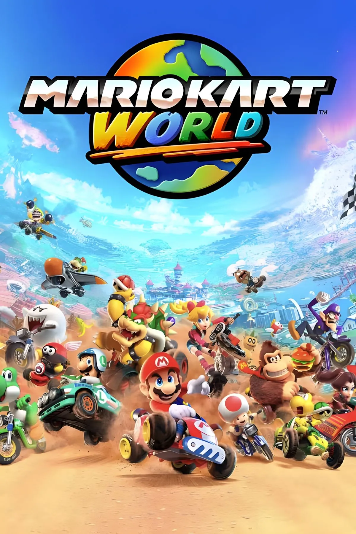 Ảnh bìa game Mario Kart World