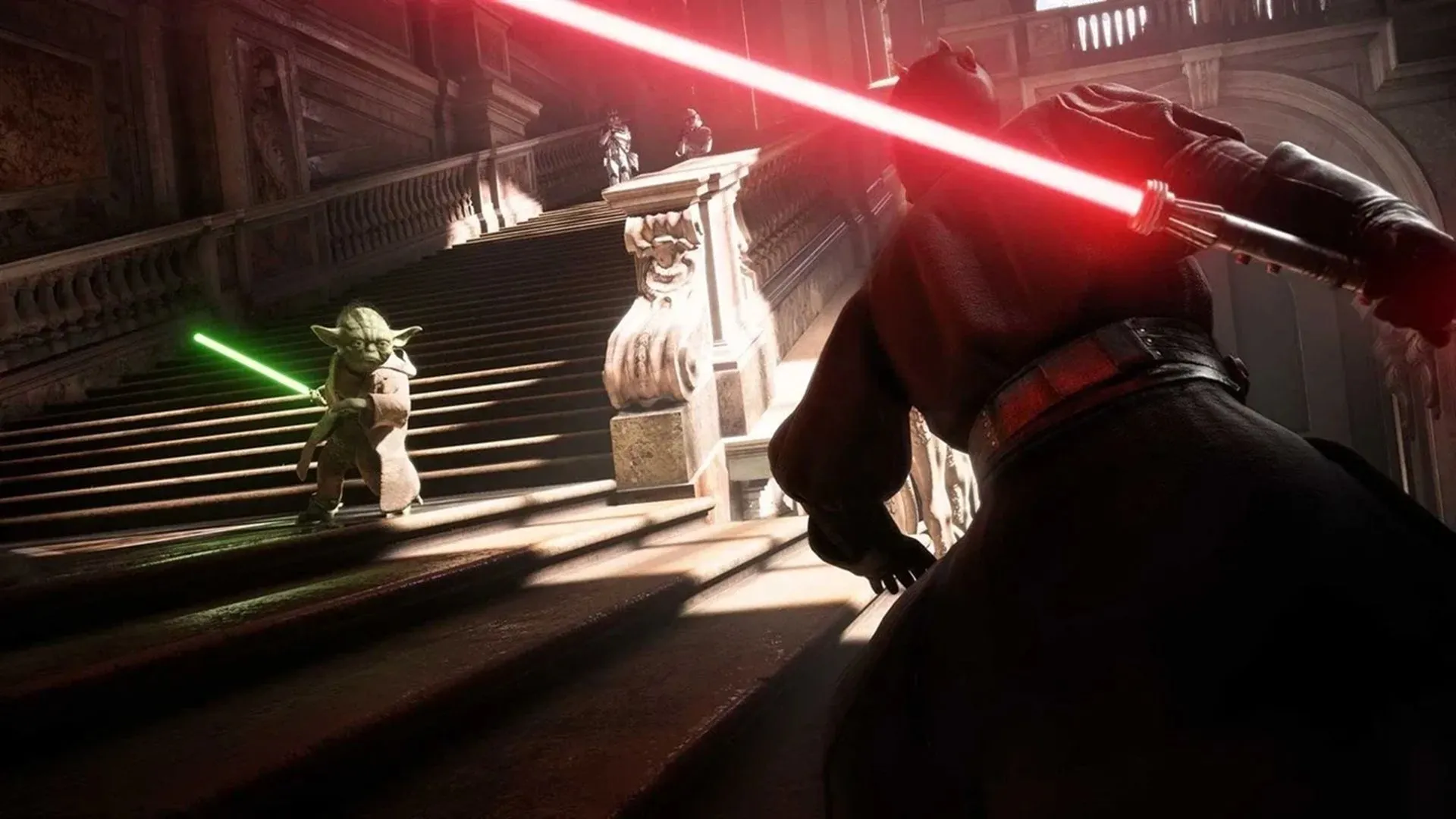 Ảnh chụp màn hình trận chiến trong Star Wars Battlefront 2