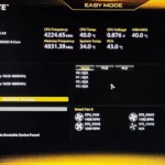 Giao diện BIOS của bo mạch chủ Gigabyte