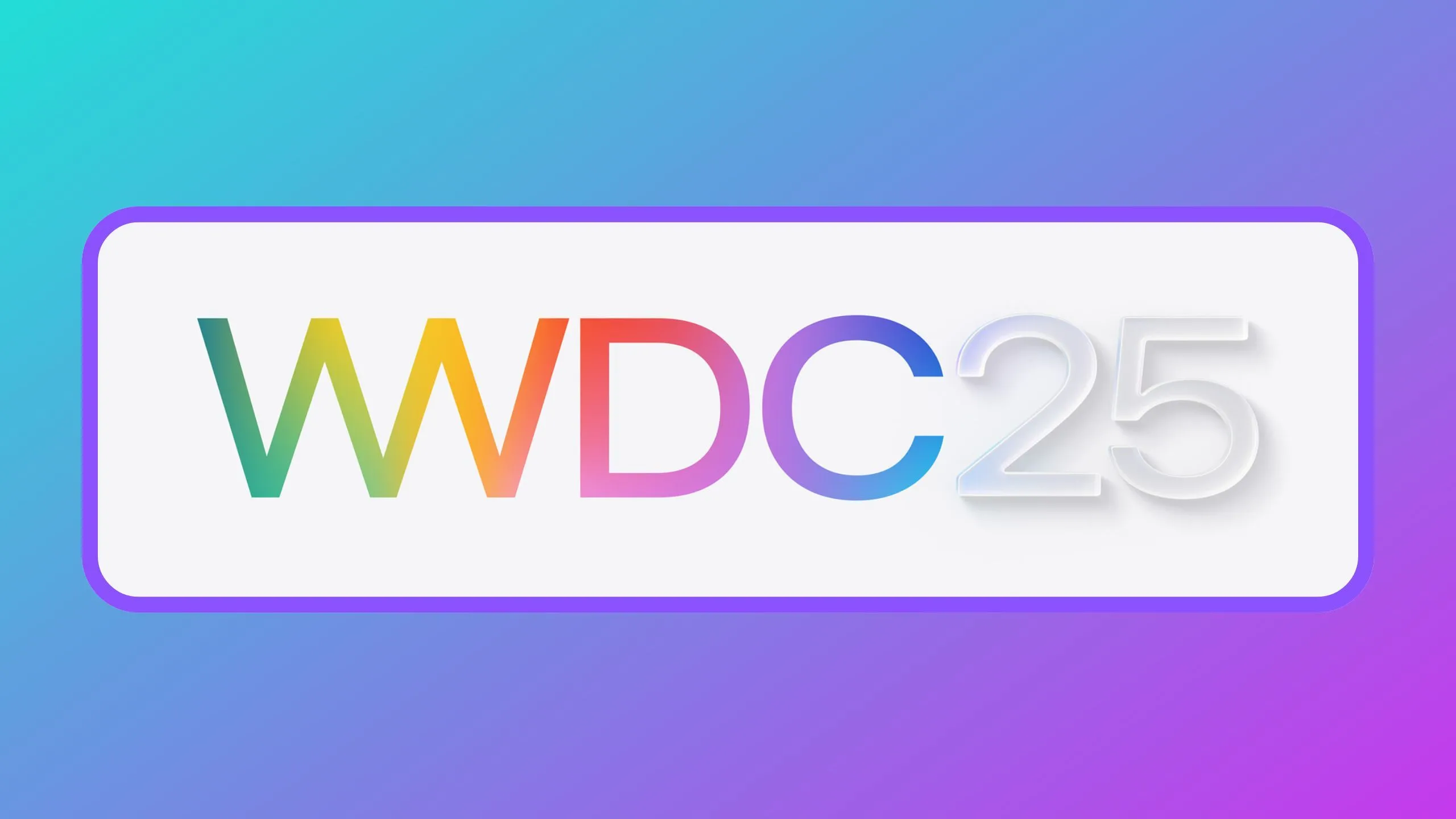 Hình ảnh quảng bá sự kiện WWDC 2025 của Apple
