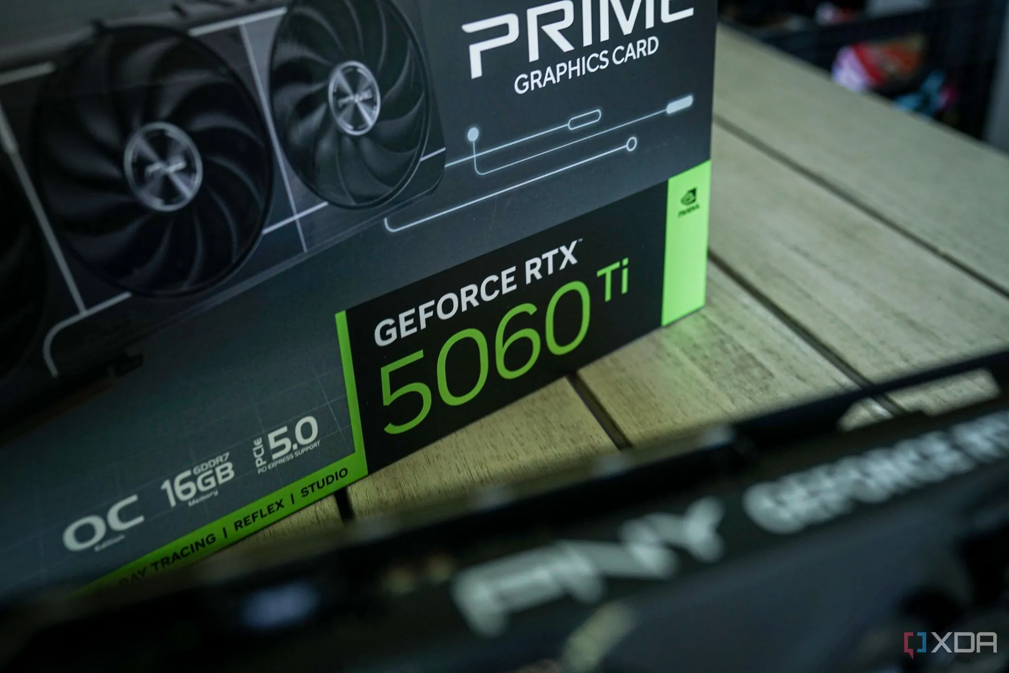 Hộp card đồ họa Nvidia GeForce RTX 5060 Ti