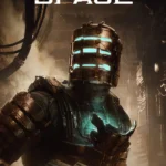 Isaac Clark đối diện với ảo ảnh Nicole trong hành lang tối của USG Ishimura trong Dead Space