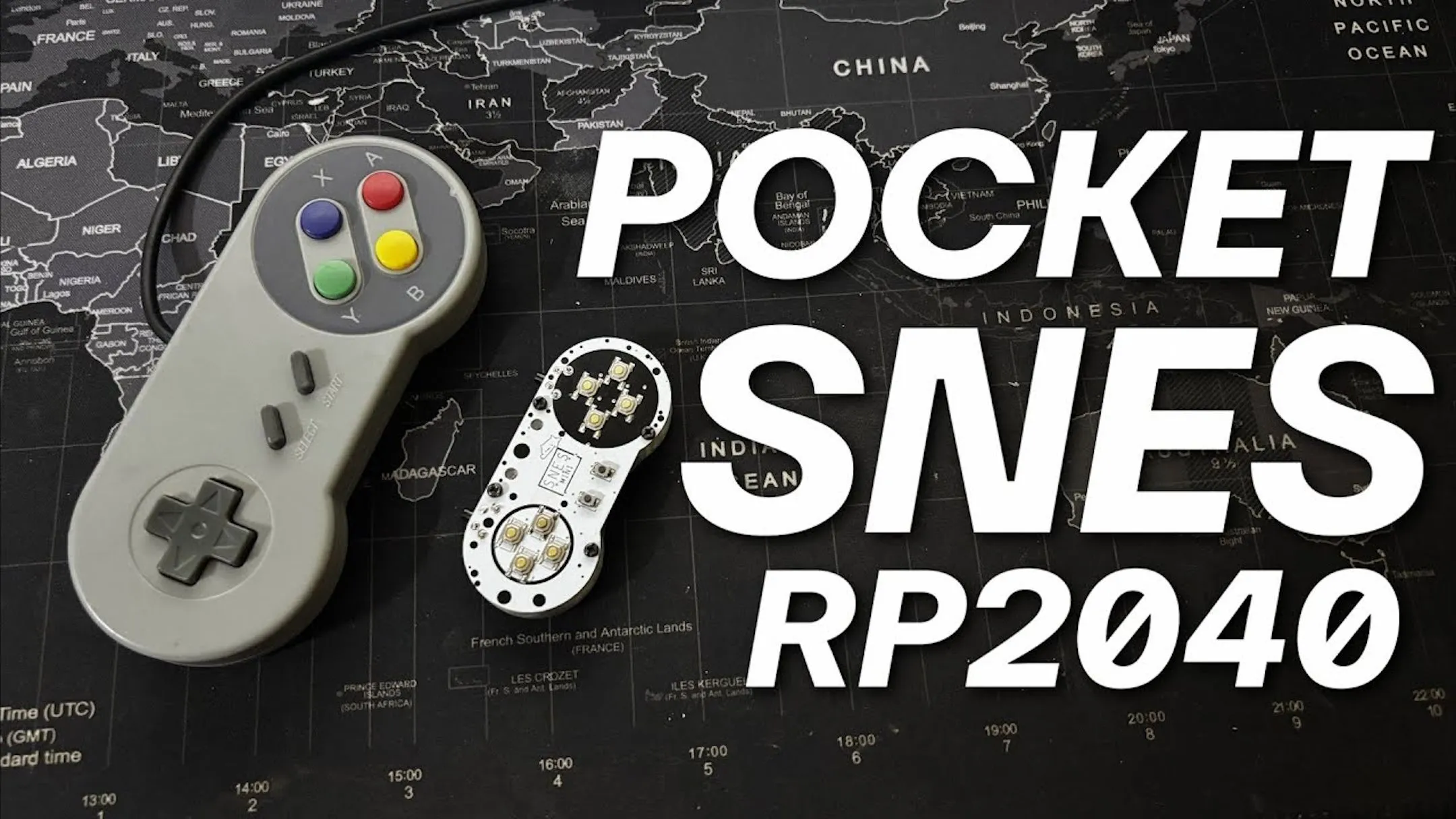 Máy chơi game mini kiêm tay cầm SNES sử dụng Raspberry Pi