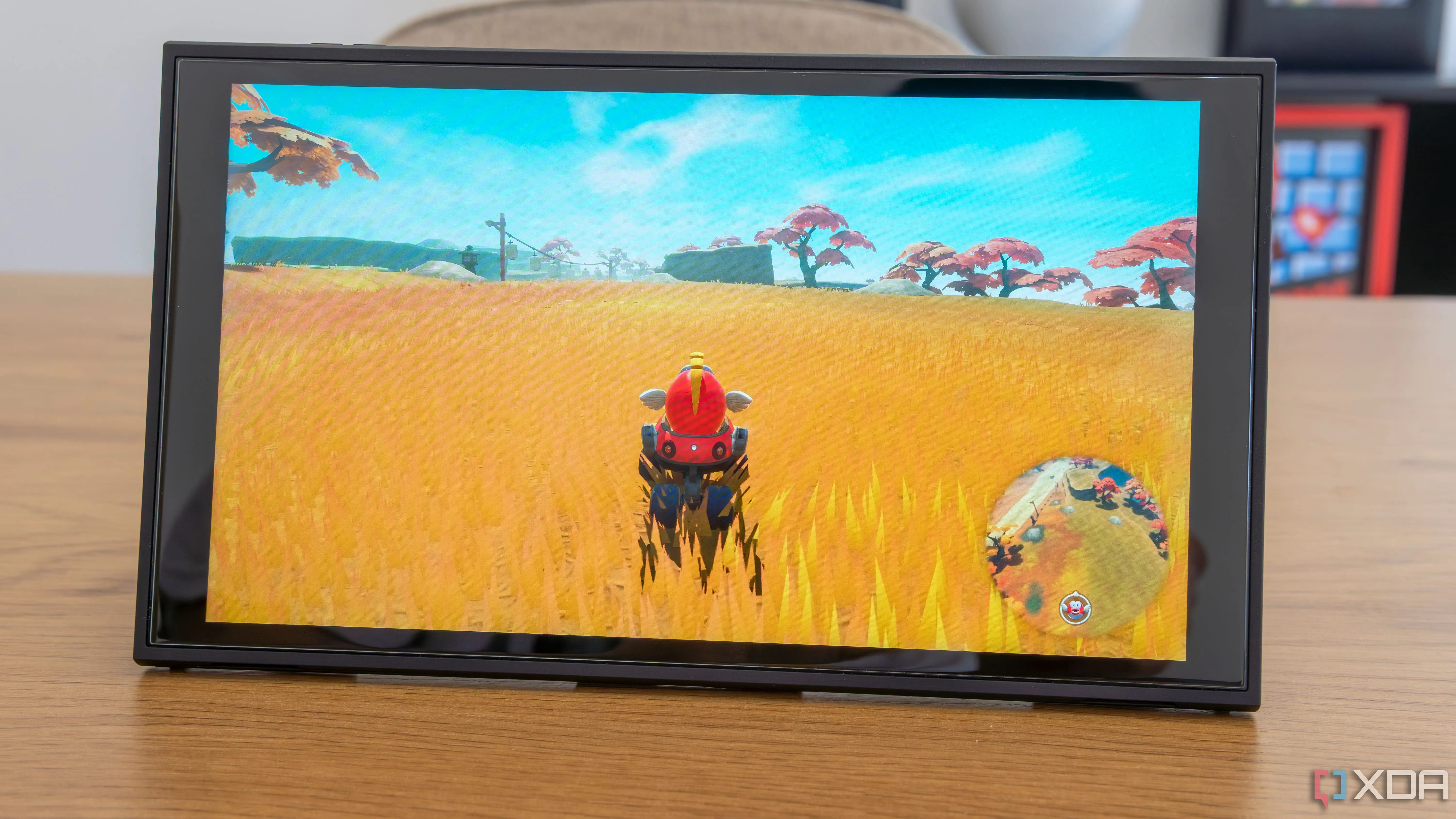 Máy Nintendo Switch 2 đang chạy game đua xe Mario Kart World
