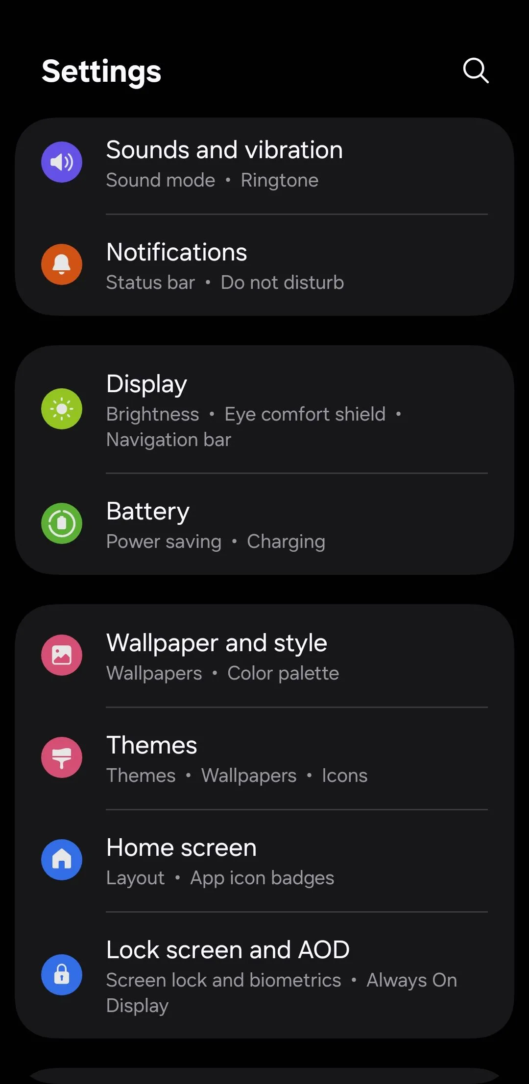 Cài đặt bảo vệ pin trong One UI 7 trên điện thoại Samsung