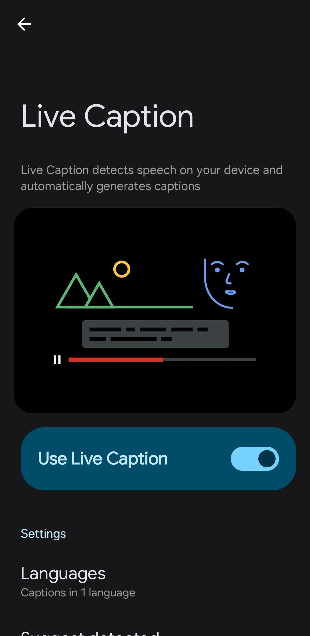 Cài đặt phụ đề trực tiếp Live Caption trên điện thoại Android