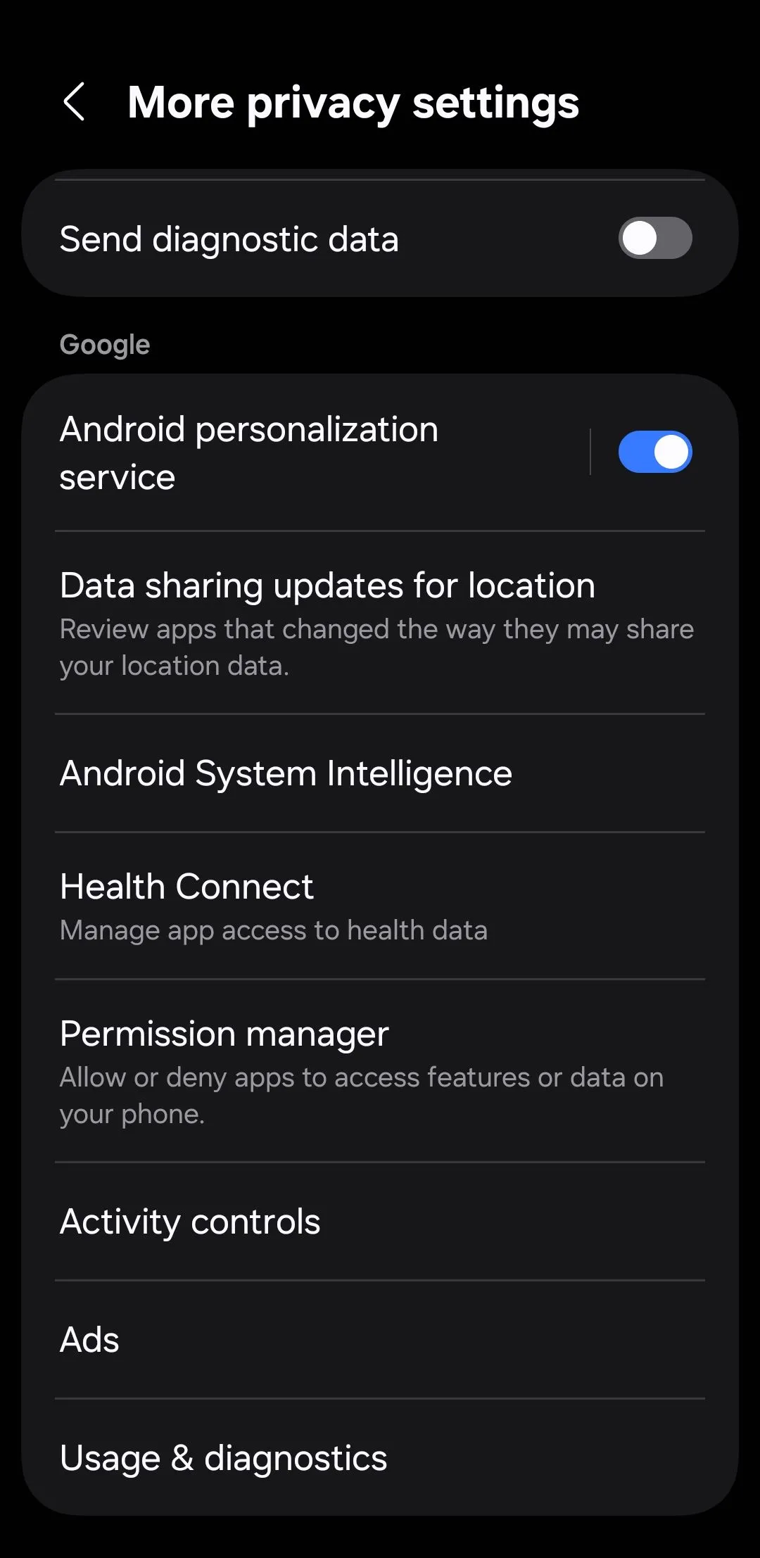 Cài đặt Quyền riêng tư trên điện thoại Android, một phần quan trọng để tối ưu bảo mật