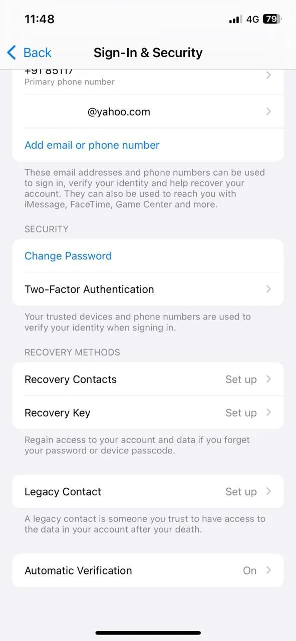 Cài đặt xác thực hai yếu tố cho tài khoản Apple trên iPhone