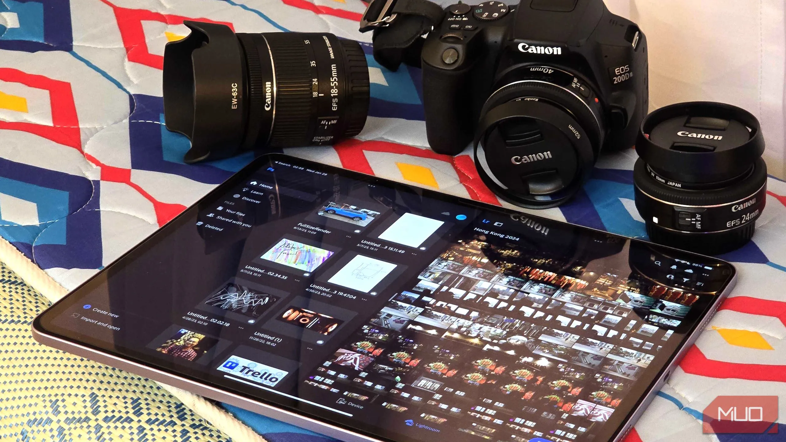Chạy Adobe Photoshop và Lightroom trên iPad