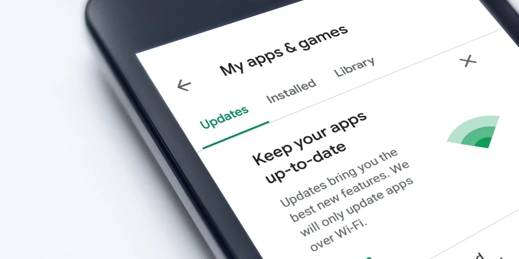 Danh sách các ứng dụng đang chờ cập nhật trên Google Play Store, minh họa tầm quan trọng của việc cập nhật ứng dụng thường xuyên.