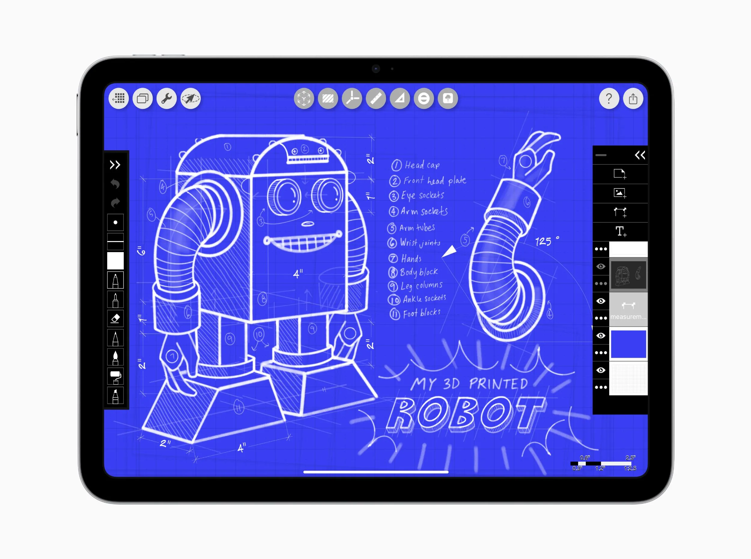 Hình ảnh cận cảnh chiếc iPad cơ bản thế hệ mới với chip A16 Bionic, thể hiện thiết kế quen thuộc và hiệu năng được nâng cấp.
