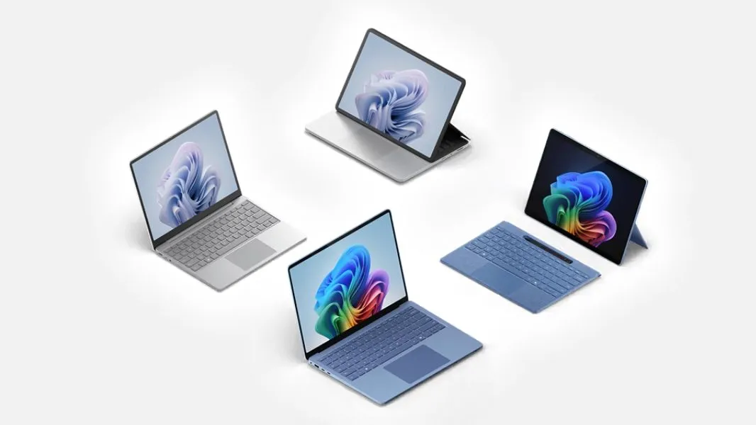Laptop Microsoft Surface chạy chip Snapdragon hỗ trợ Copilot+