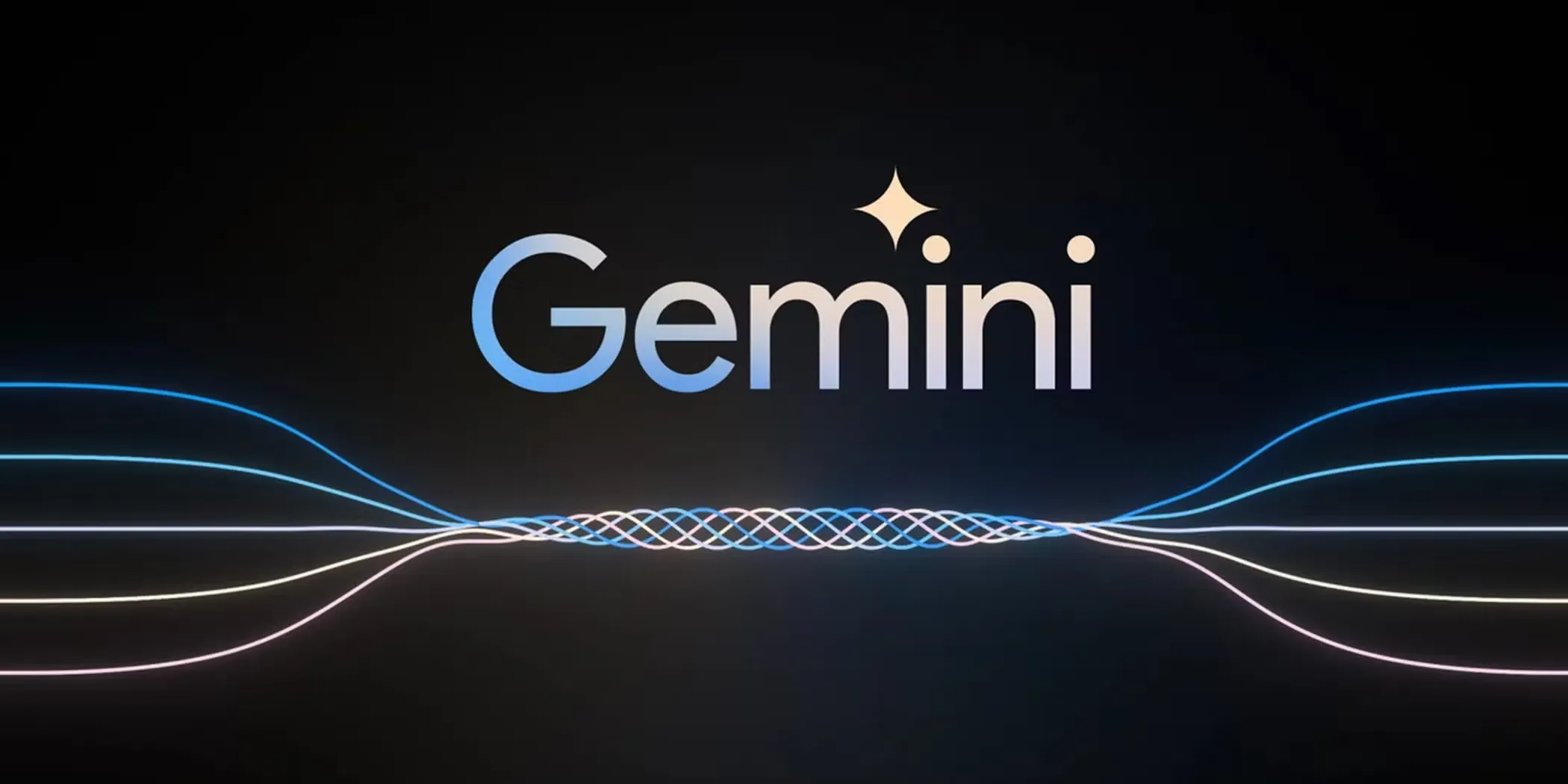 Logo Google Gemini với thiết kế xoắn ốc hiện đại, biểu tượng của trí tuệ nhân tạo
