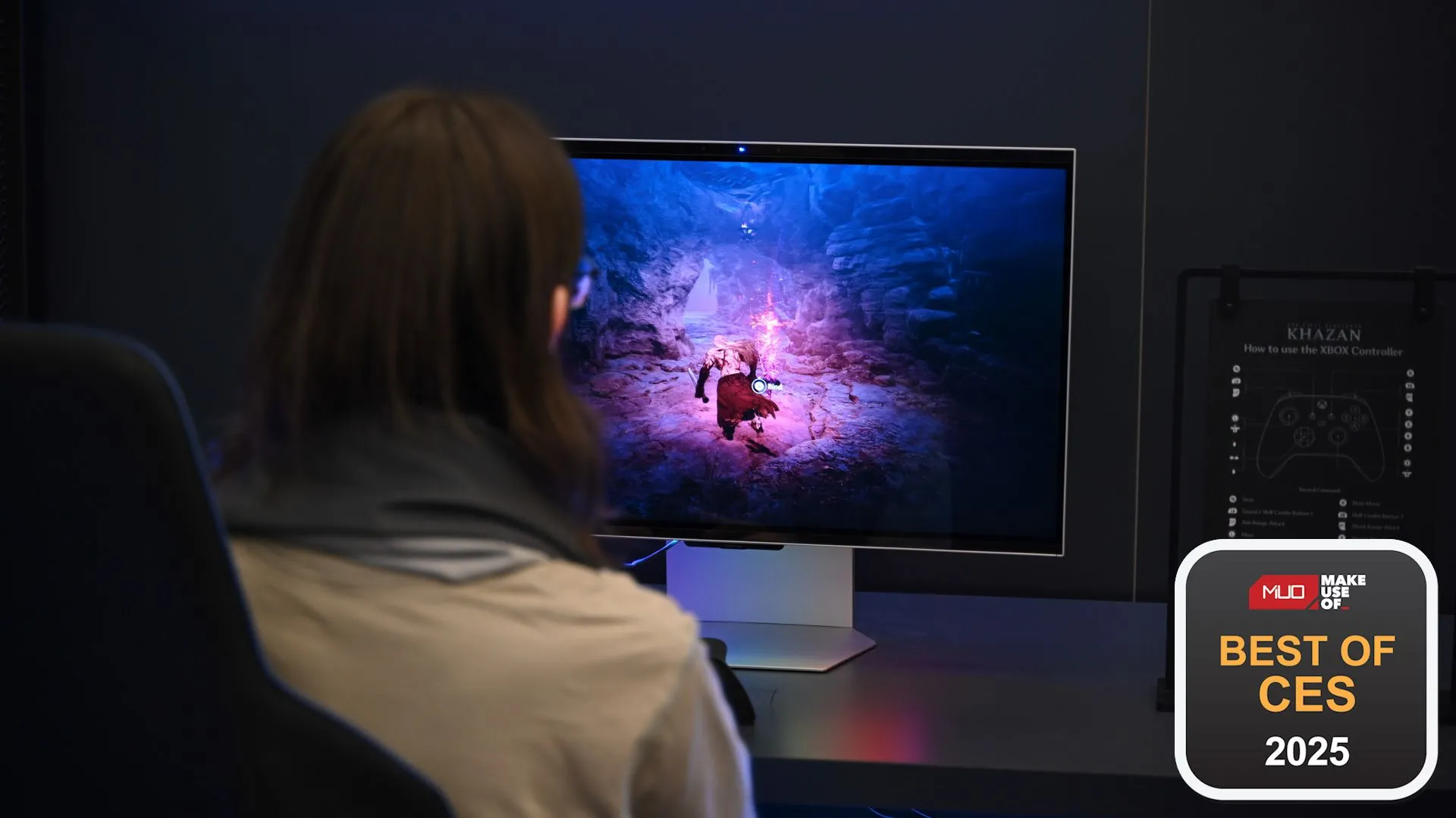 Màn hình Samsung Odyssey 3D không kính tại CES 2025