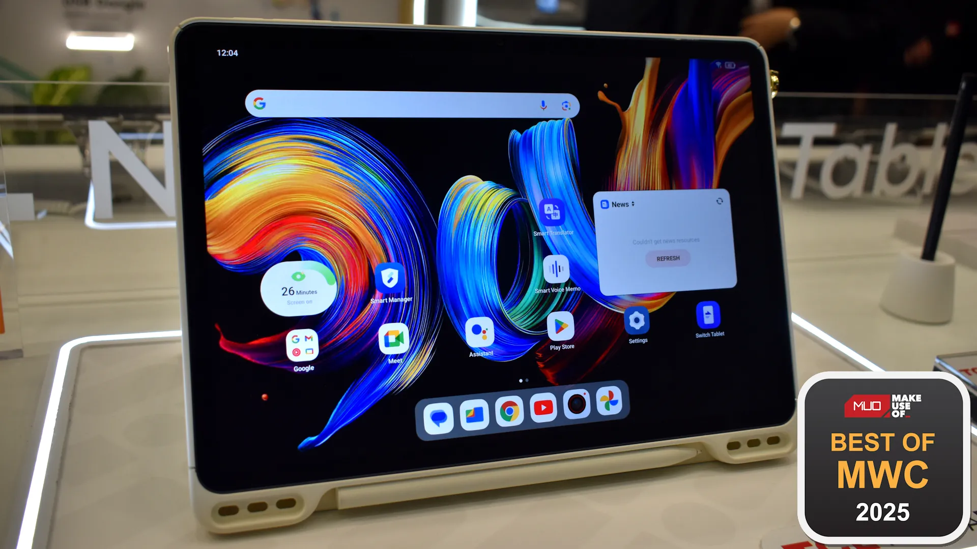 Máy tính bảng TCL Nxtpaper 11 Plus với công nghệ màn hình Nxtpaper 4.0 thân thiện với mắt tại MWC 2025