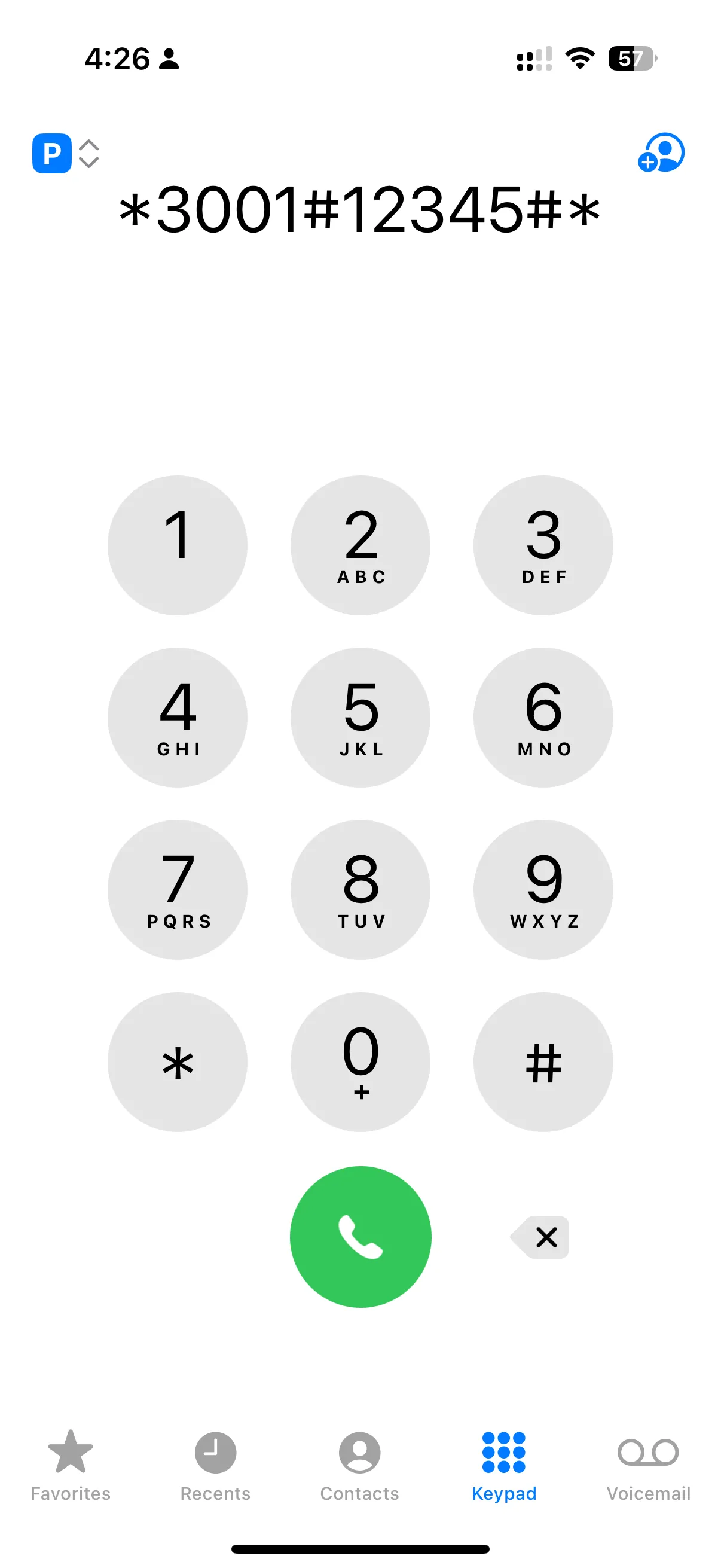 Quay số Field Test Mode để kiểm tra tín hiệu iPhone