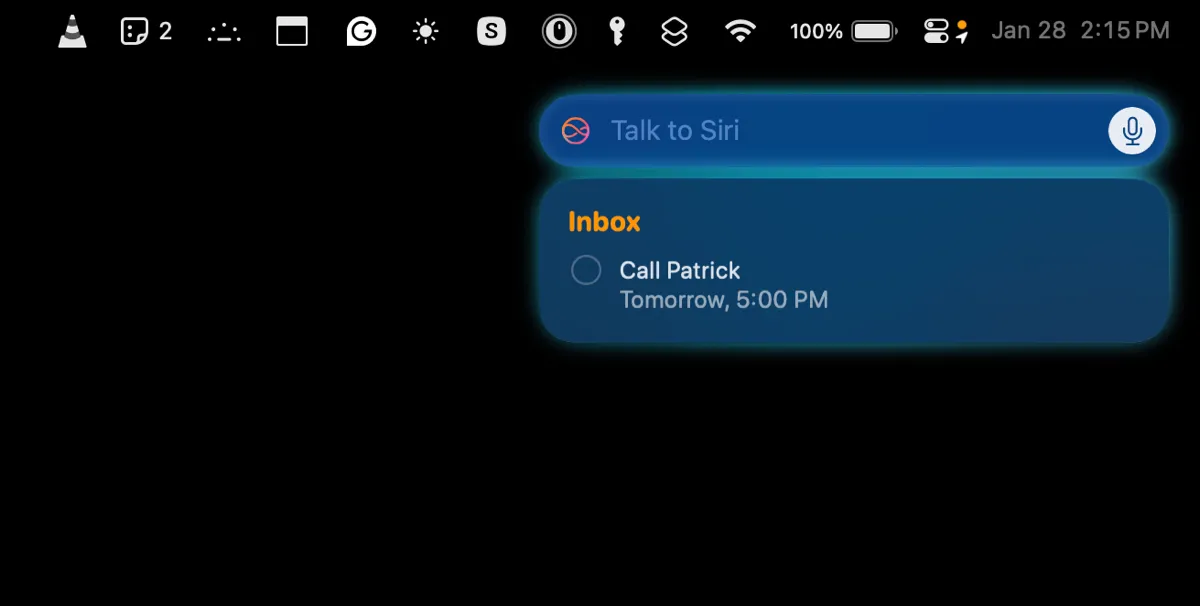 Siri hỗ trợ người dùng thêm nhanh các công việc vào ứng dụng Apple Reminders bằng giọng nói trên iPhone
