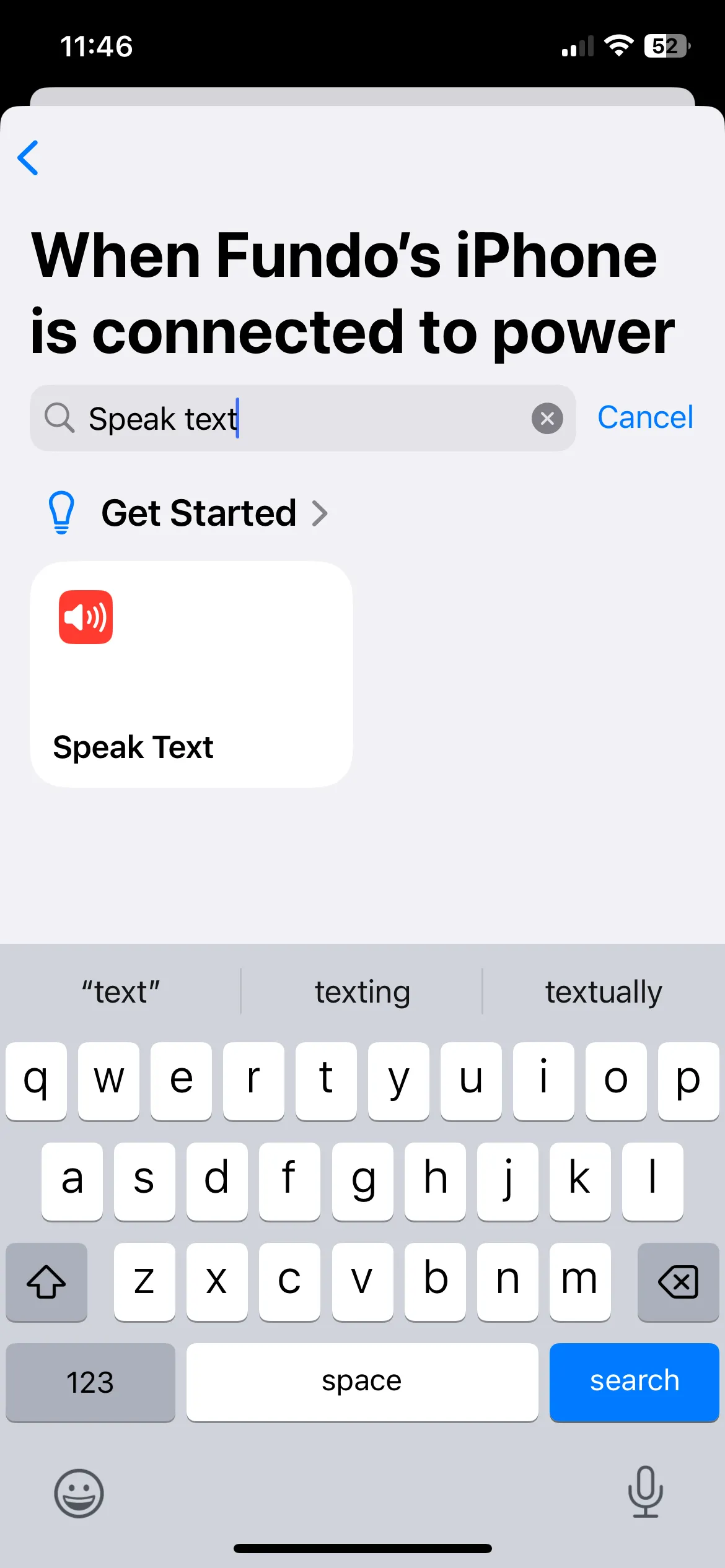Thiết lập tác vụ văn bản do Siri nói làm âm báo sạc độc đáo trên iPhone.