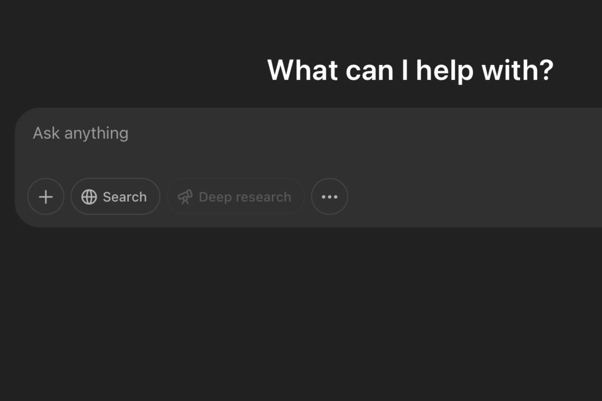 Thông báo hết lượt truy vấn Deep Research hàng tháng của ChatGPT