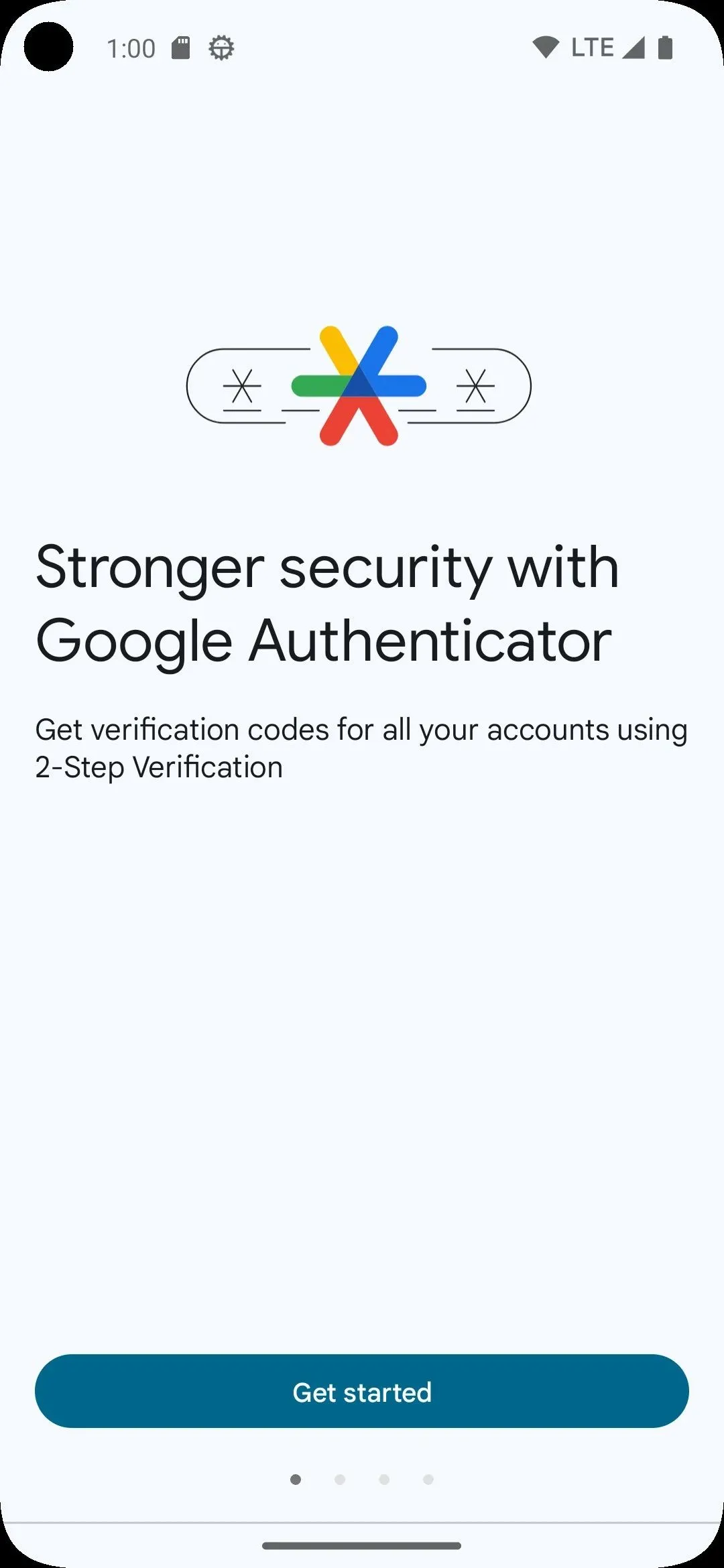 Trang thiết lập ứng dụng Google Authenticator, minh họa quy trình tạo mã xác thực 2 yếu tố an toàn hơn SMS.